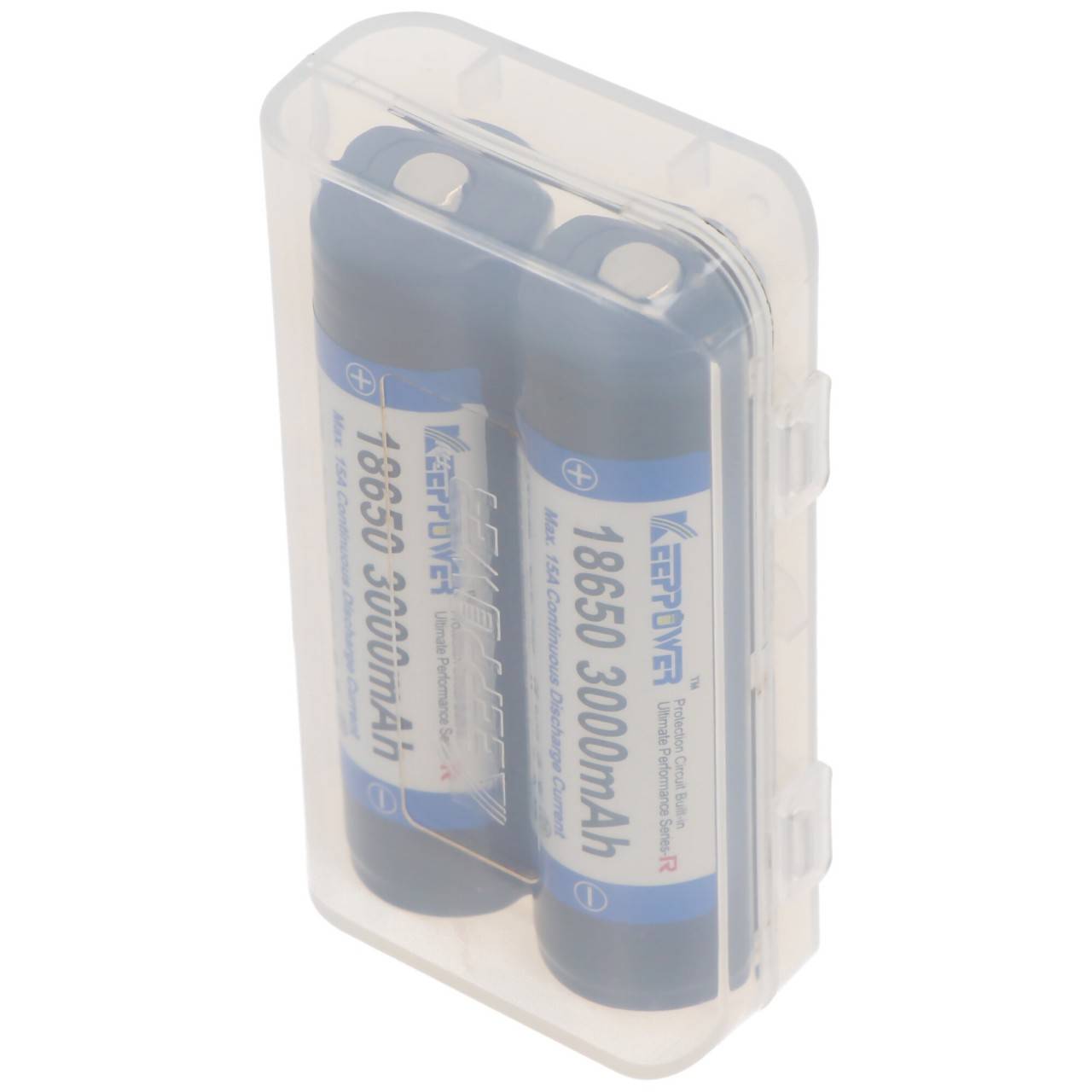 Keeppower 18650 3000mAh 3,6V - 3,7V 69x18,85mm Li-Ion-Akku PCB geschützt-4