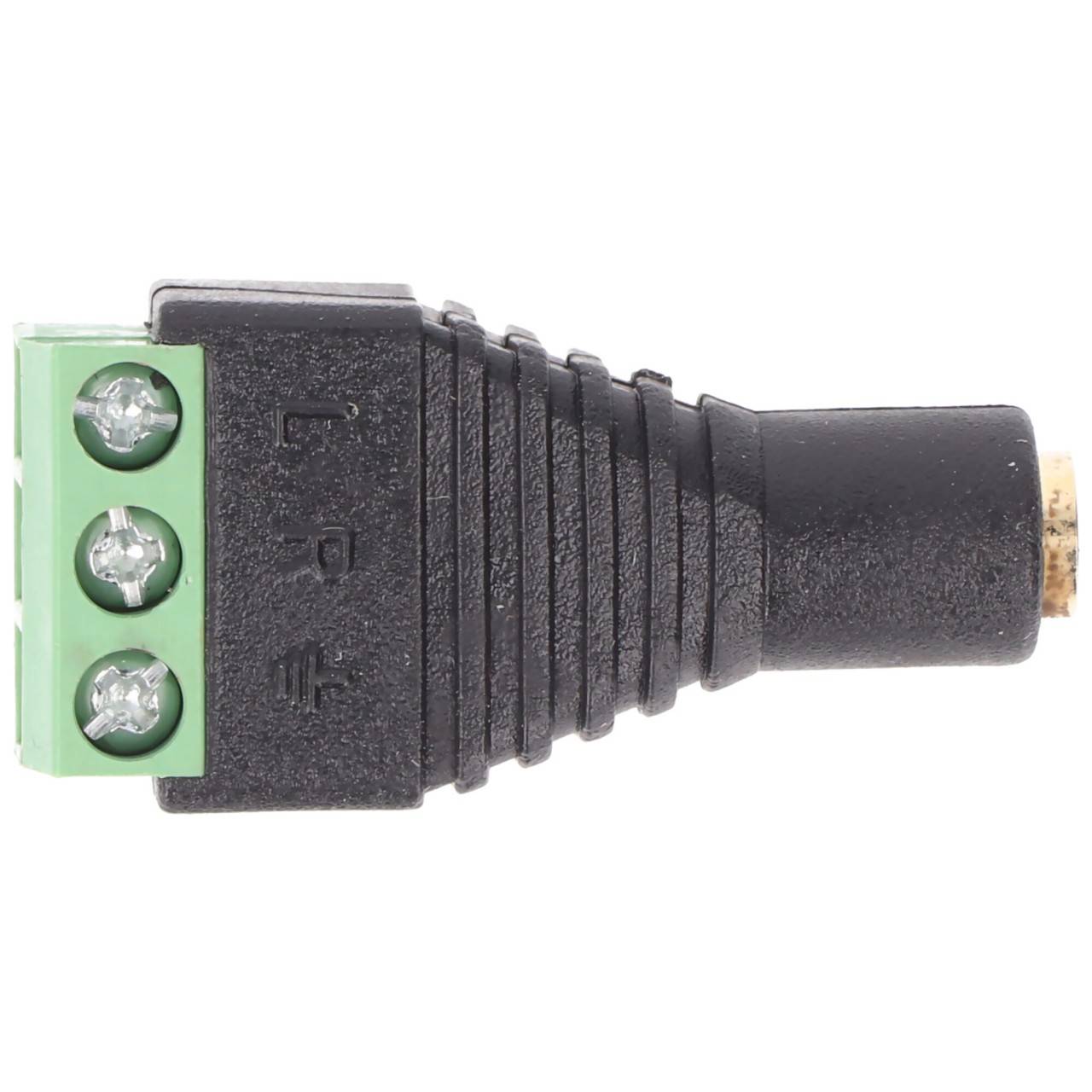 Goobay Terminal Block 3-pin > Klinke 3,5 mm Buchse (3-Pin, stereo) mit Schraubbefestigung-2