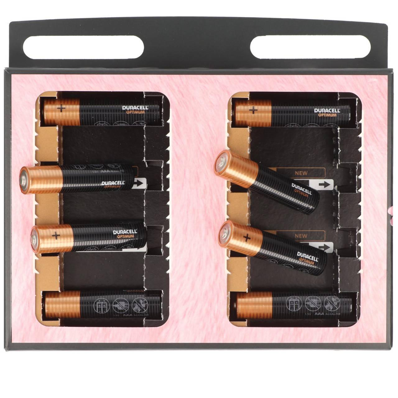 Duracell Optimum AAA Mignon Alkaline-Batterien, 1.5V LR03 MX2400, 8er-Pack-1