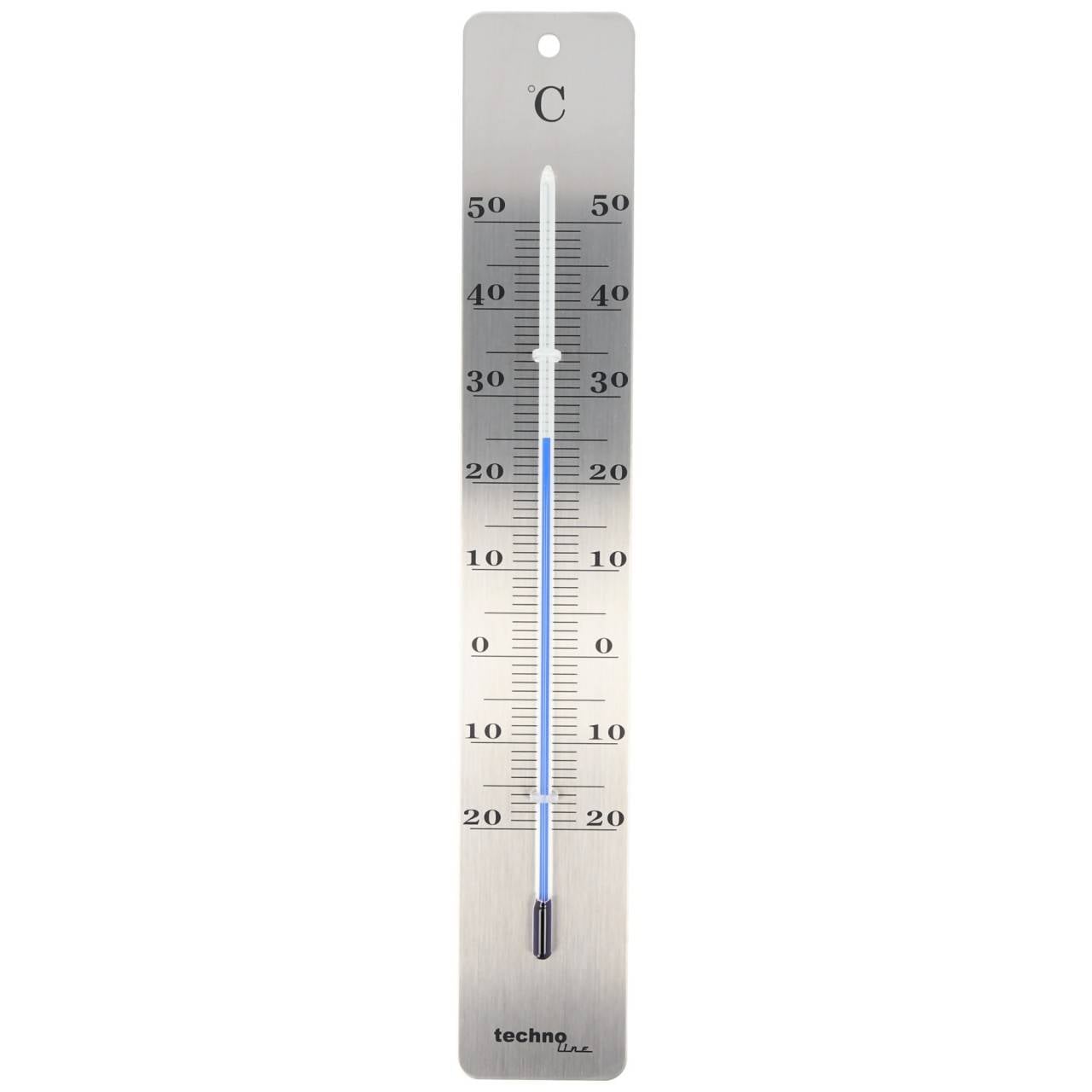 WA 3020 Innen- oder Außenthermometer silber 45 x 280 x 15mm-0