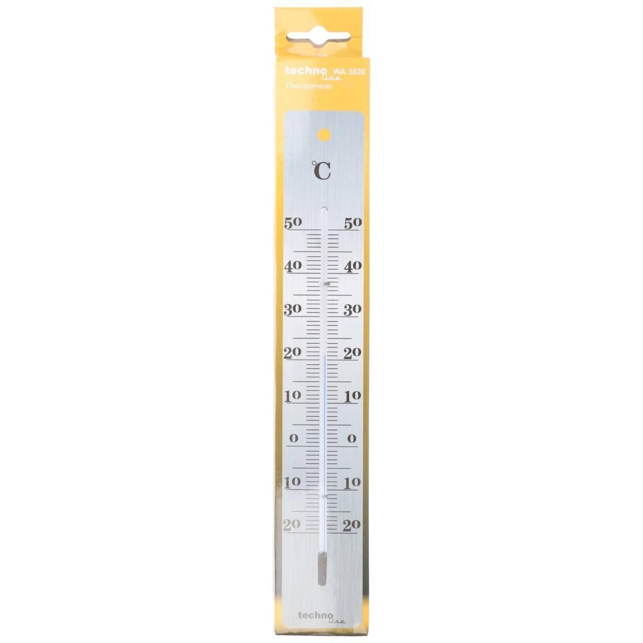 WA 3020 Innen- oder Außenthermometer silber 45 x 280 x 15mm-4