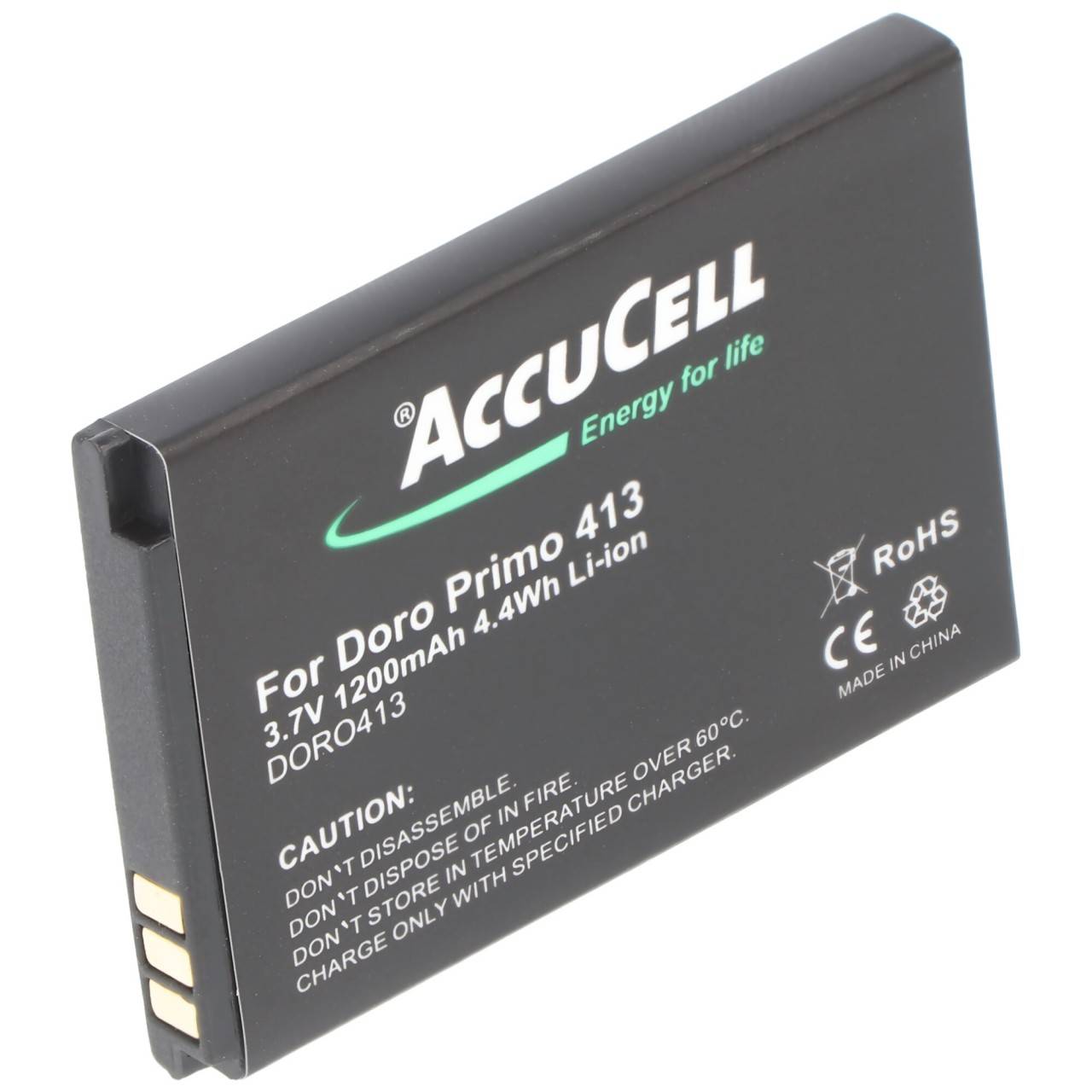 Akku passend für den Doro Primo 413 Akku RCB413 3,7 Volt 1200mAh-0