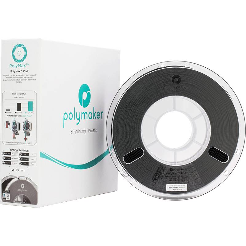 Polymaker PolyMax PLA Weiß - 2,85 mm / 750 g-4