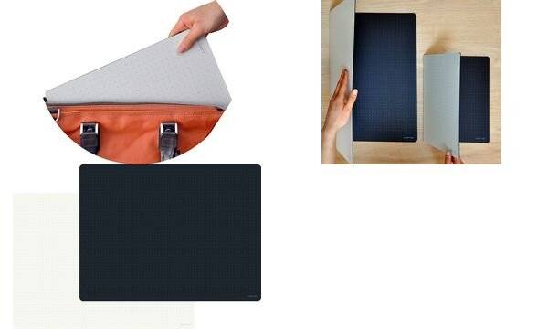 Hansa Schneidematte "Cut-Mat", A2, faltbar, schwarz/weiß (61000331)