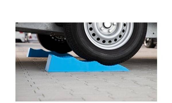 cartrend Caravan-Ausgleichskeil, blau, 2er Set-1