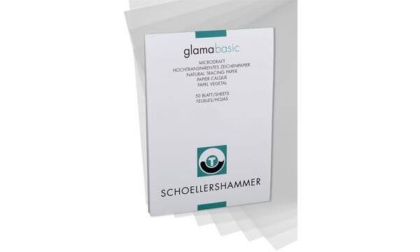 SCHÖLLERSHAMMER Zeichenpapierblock, DIN A3, hochtransparent-1