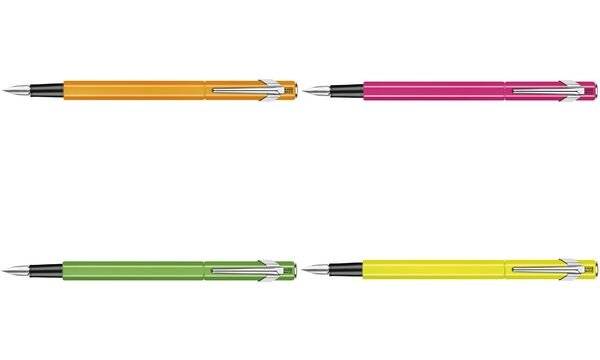 CARAN D'ACHE Füllhalter 849 FLUO LINE, orange-1
