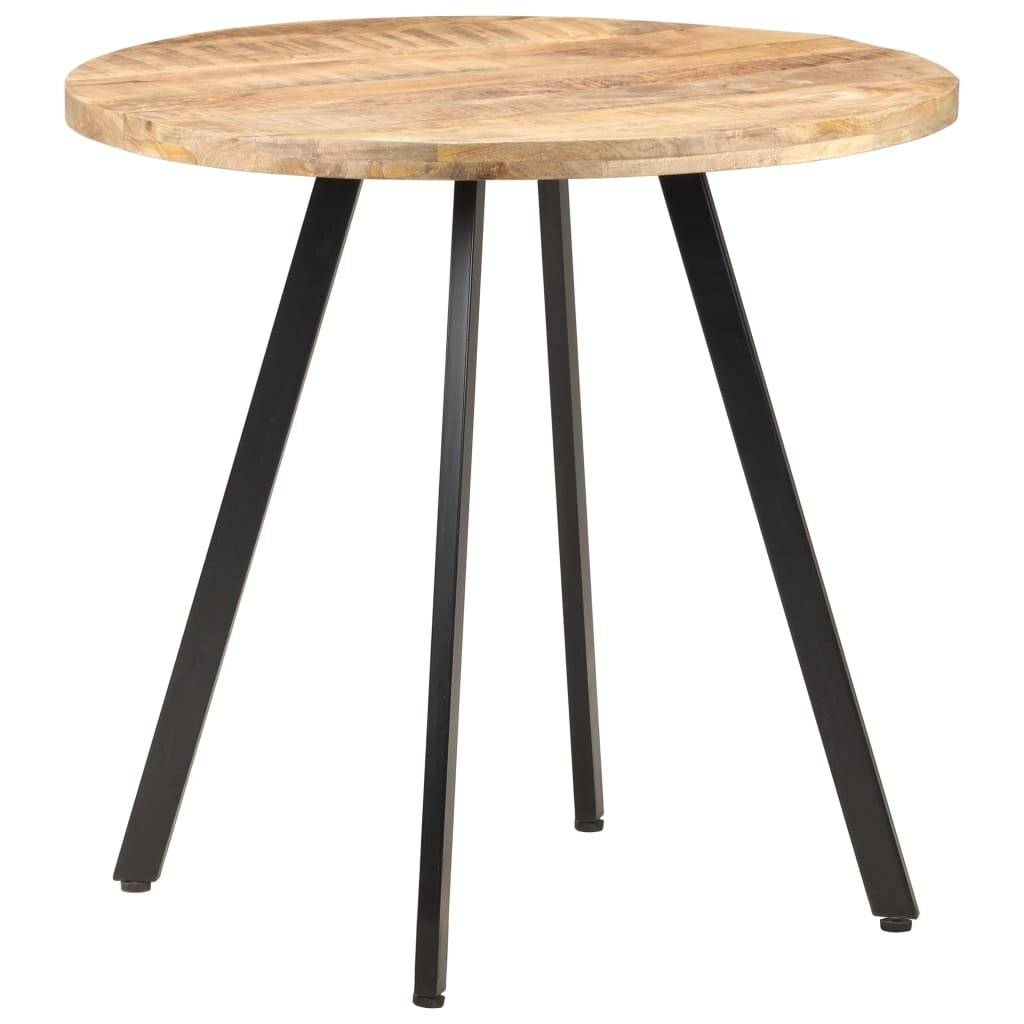 Symbolbild für vidaXL Esstisch 80 cm Raues Mangoholz