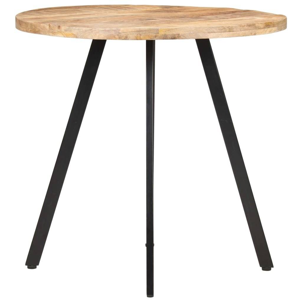 Symbolbild für vidaXL Esstisch 80 cm Raues Mangoholz