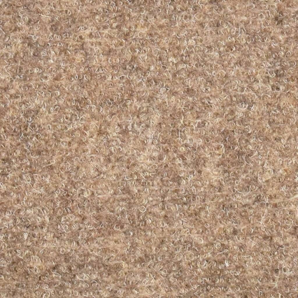 Selbstklebende Treppenmatten 5 Stk. Creme 56x17x3cm Nadelvlies-2