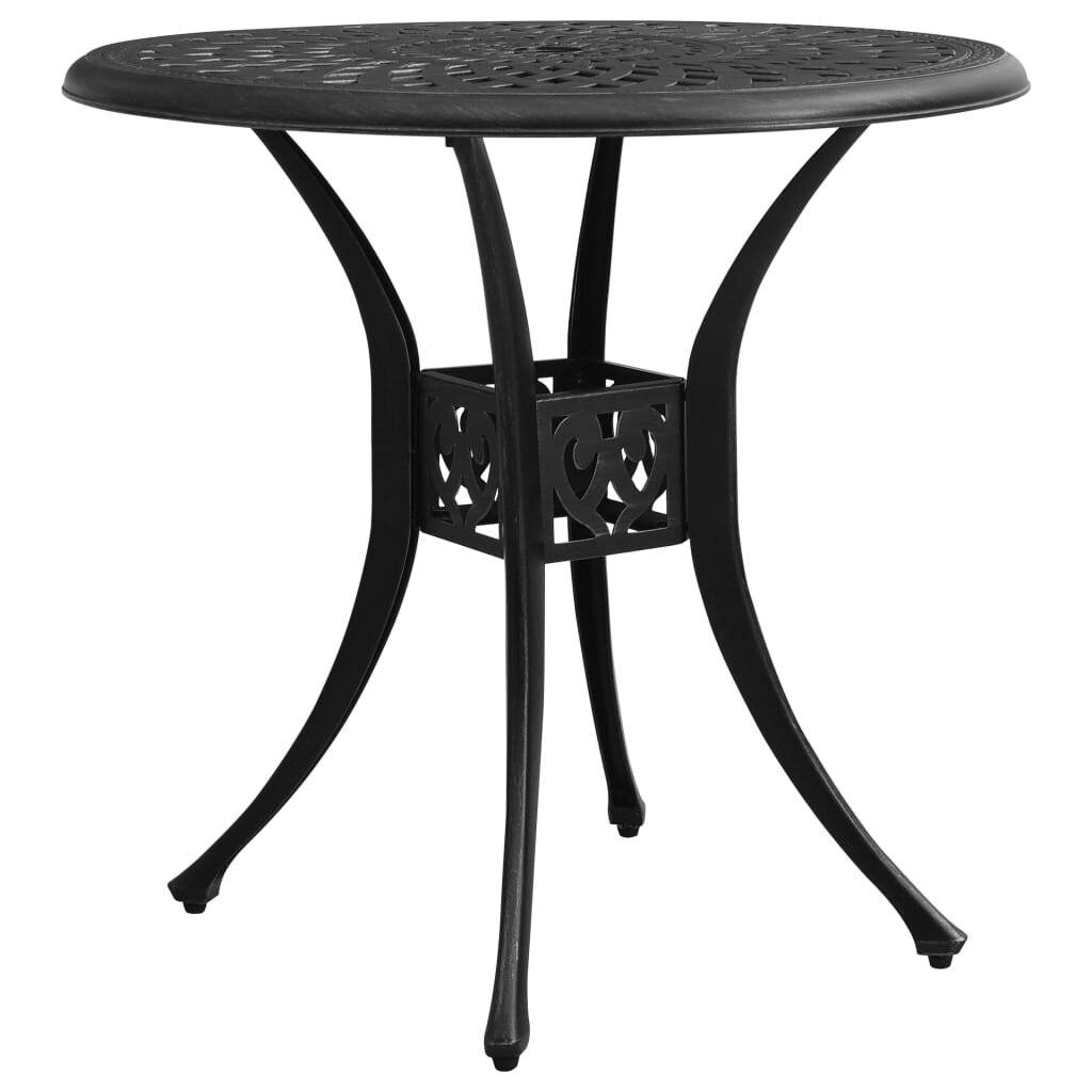 Symbolbild für 5-tlg. Bistro-Set Aluminiumguss Schwarz