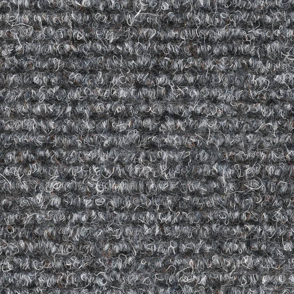 Selbstklebende Treppenmatten 5 Stk. Hellgrau 65x21x4 cm-2