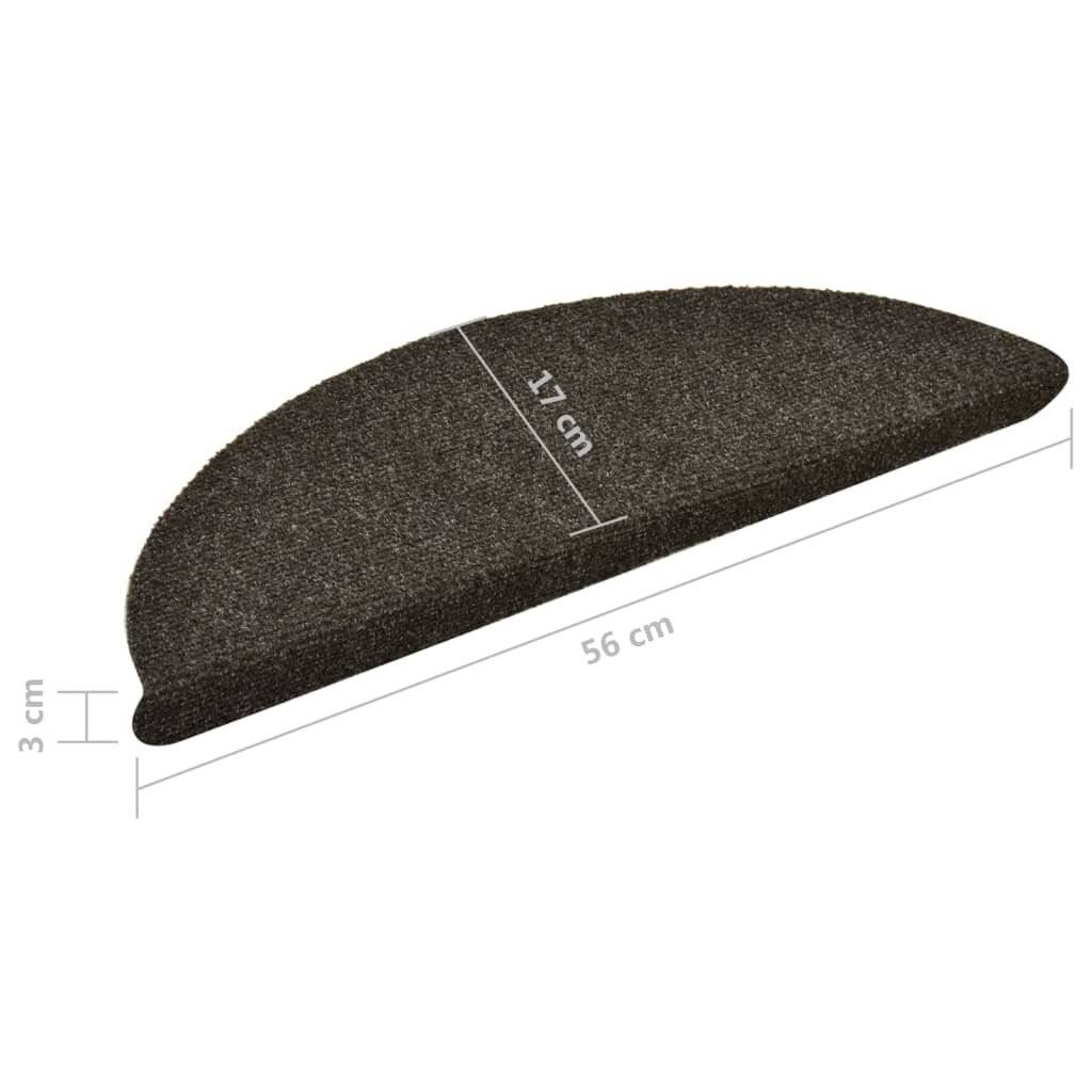 Symbolbild für Selbstklebende Treppenmatten 10 Stk. Hellbraun 56x17x3cm
