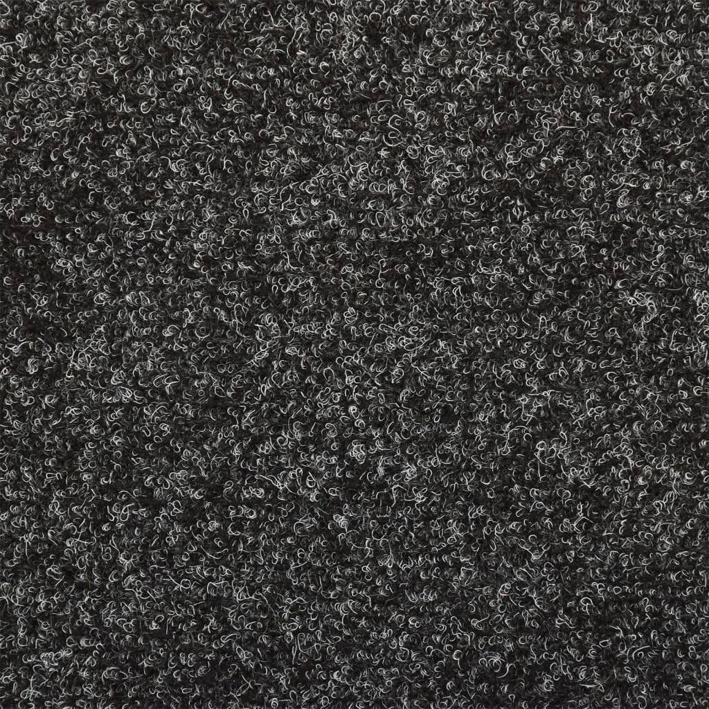 Treppenmatten 10 Stk. Grau 65x25 cm Nadelvlies-2