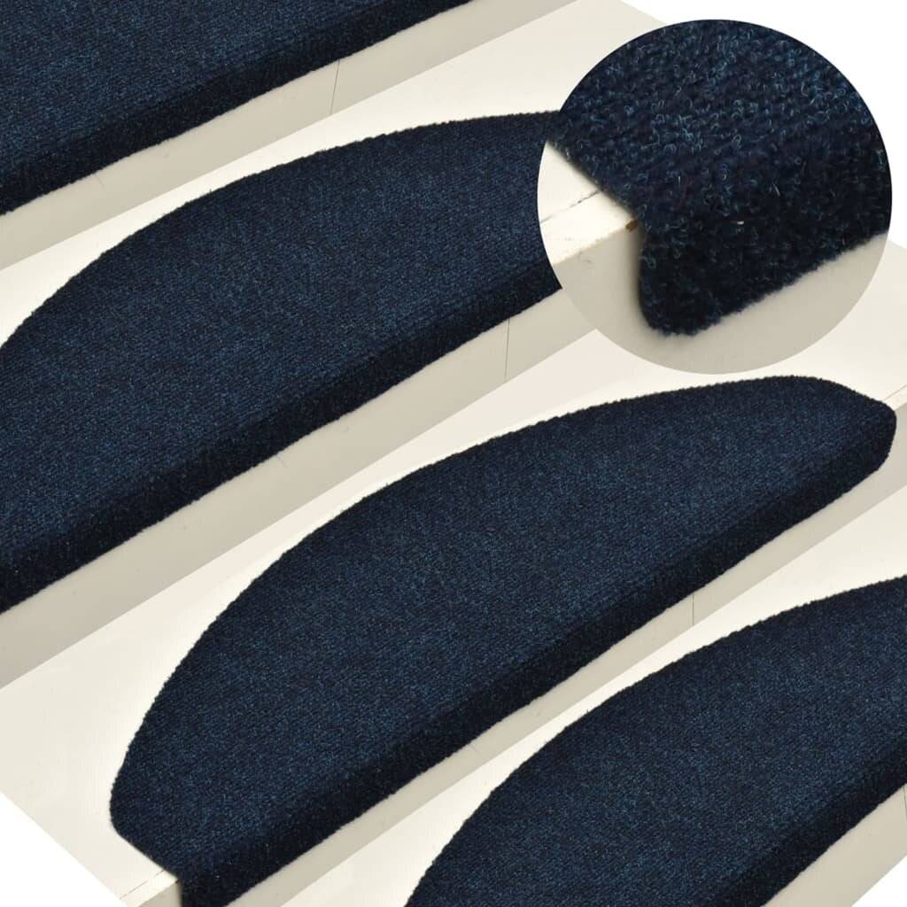 Selbstklebende Treppenmatten 10 Stk. Marineblau 65x21x4cm-0