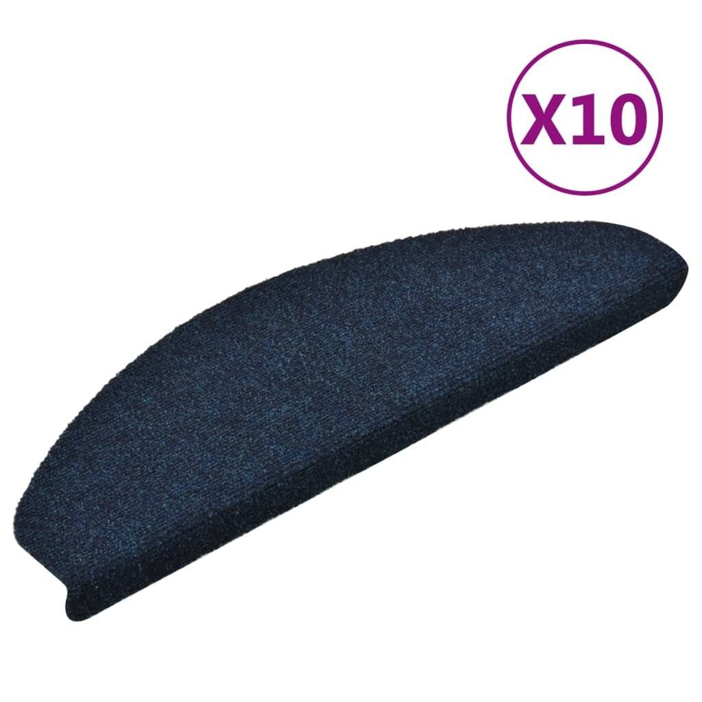Selbstklebende Treppenmatten 10 Stk. Marineblau 65x21x4cm-1