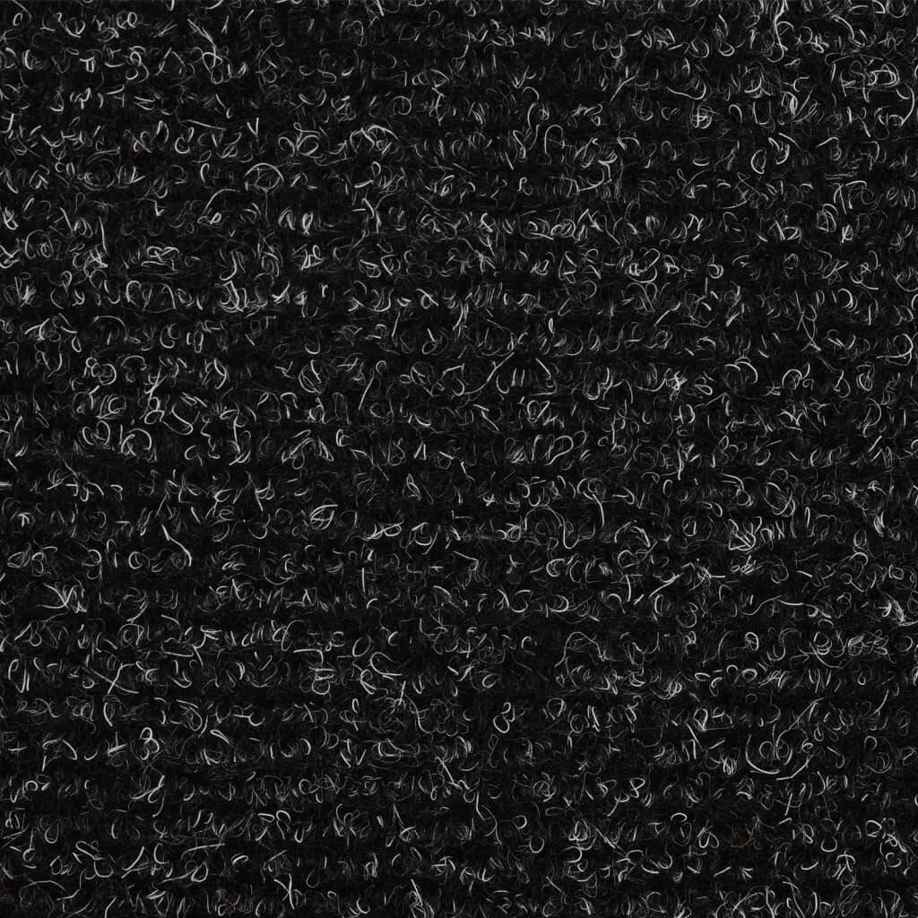 Selbstklebende Treppenmatten 10 Stk. Dunkelgrau 54x16x4 cm-2