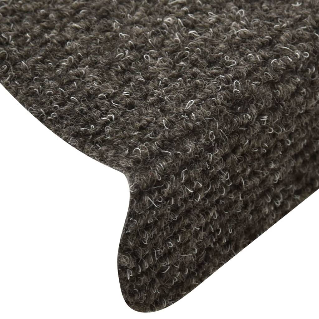 Selbstklebende Treppenmatten 10 Stk. Hellbraun 65x21x4cm-6