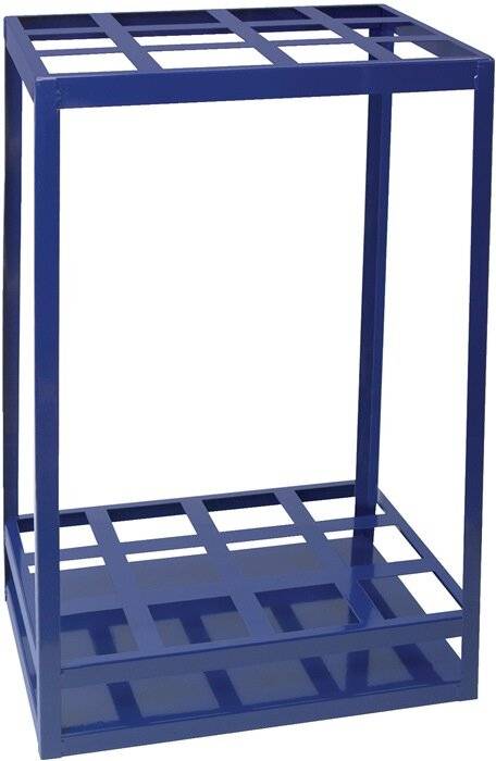 Gewindestangenständer LOGS 70 H650xB540xT390mm blau RAL 5022 LOGS-5