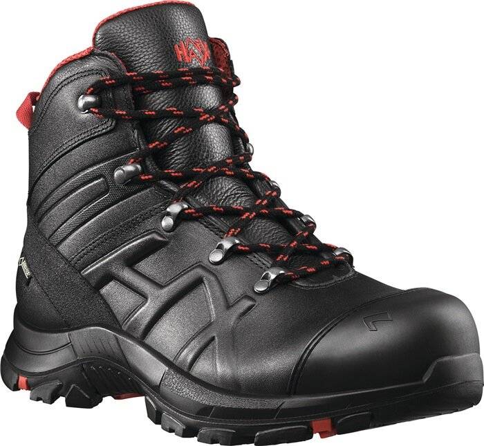 Sicherheitsstiefel BE Safety 54 Mid Gr.9,5 (44) schwarz/rot Leder-2