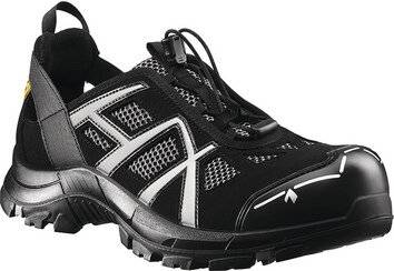 Sicherheitsschuh BE Safety 61.1 Gr.11 (46) schwarz/silber S1P HRO HI SRC ESD-1