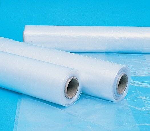 Baufolie 100 µm L.50000mm B.4000mm Polyethylen,transl.-2