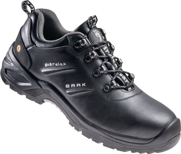 Sicherheitsschuh Harris Gr.44 N schwarz Leder S3 SRC ESD EN20345 Baak-2