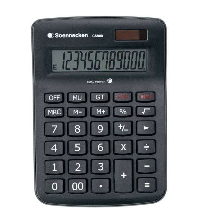 Tischrechner CS900 schwarz-4