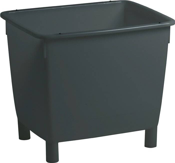 Leichtbaubehälter L790xB605xH680mm PE (HDPe) basaltgrau CRAEMER-3