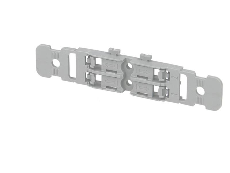 WAGO 221-2502 - Befestigungsadapter mit Zugentlastung 2-fach - 100er-0