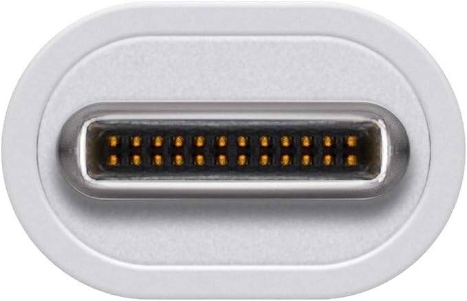 Goobay 66262 USB C auf USB A Adapter / Mini Stecker für Ladekabel USB 3.0 / OTG USB-C Adapterstecker 5 Gbits / Weiß-3