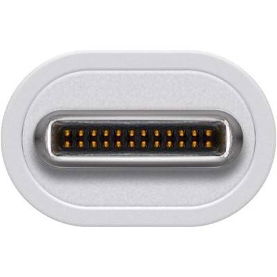 Goobay 66262 USB C auf USB A Adapter / Mini Stecker für Ladekabel USB 3.0 / OTG USB-C Adapterstecker 5 Gbits / Weiß-3