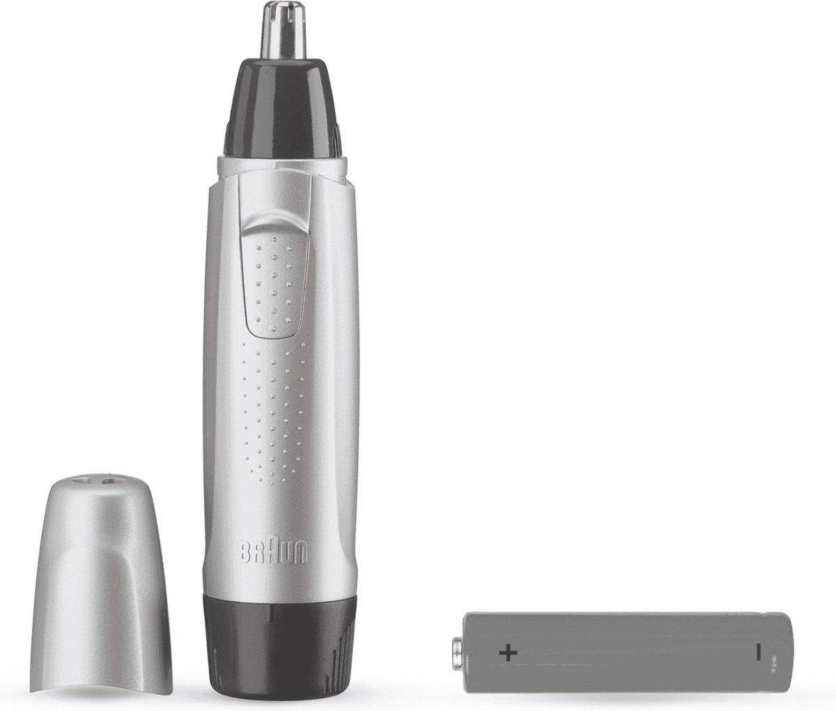 1St. Braun EN 10 Braun Ohr-/Nasenhaartrimmer EN 10, silber-6