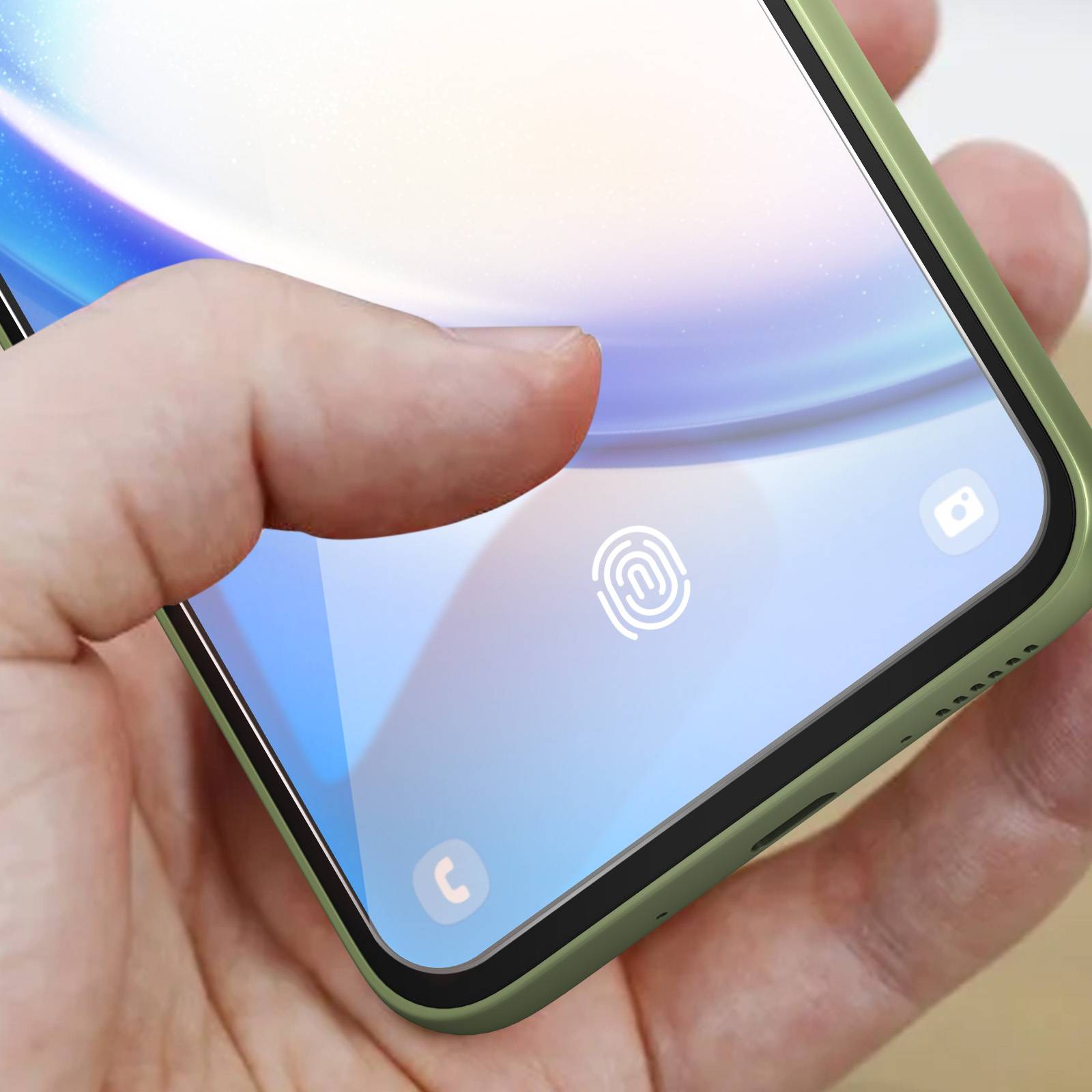 Samsung A34 Screenprotector Transparent-4
