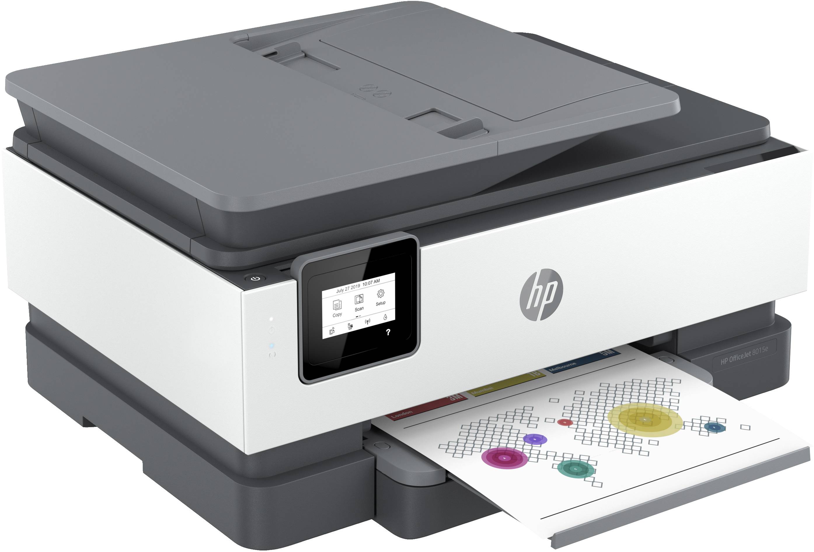 HP Officejet 8015e All-in-One - Multifunktionsdrucker - Farbe - Tintenstrahl - A4 (210 x 297 mm)-3