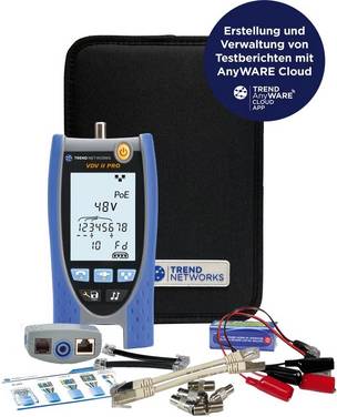 TREND Networks Verdrahtungstester VDV II Pro BT