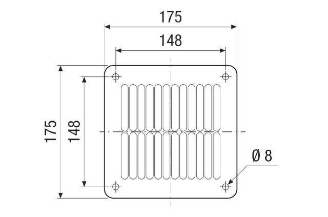 Maico Ausblasschutzgitter SGAI ES 14-1