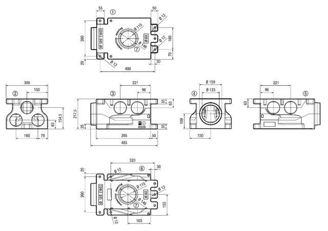 Luftverteiler aus schalldämmendem Kunststoff MF-V - Maico Ventilatoren-2