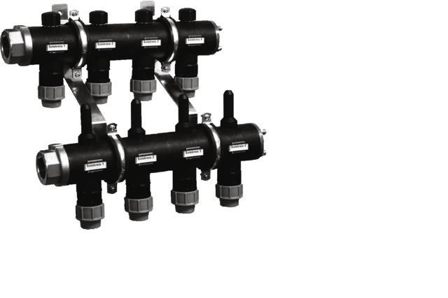 Stiebel Eltron Soleverteiler WPSV 32-4, Vor-/Rücklaufverteiler-1