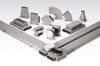 Helios Flachkanal FK-T 150/200/150, T-Stück 2x 150x50mm, 1x 200x50mm, Stahlblech verzinkt