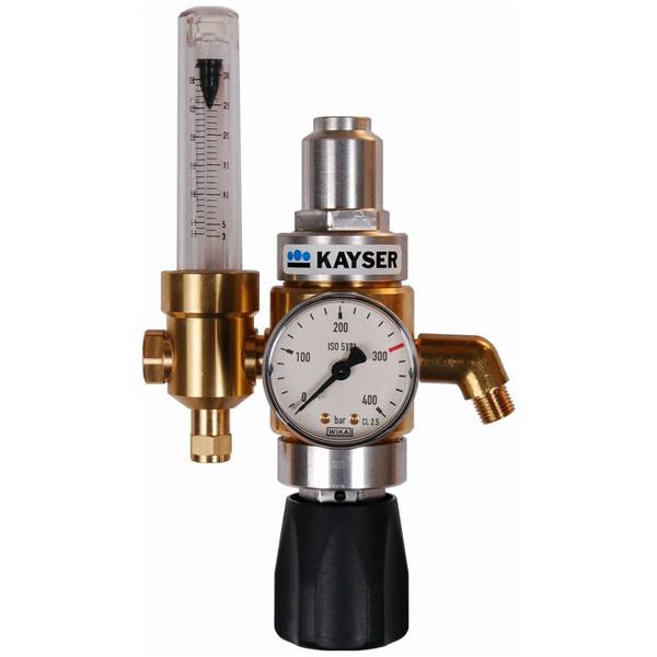 Druckregler ECOMAT 2000 mit Flowmeter und Gassparventil ELMAG