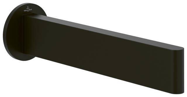 VB Badewannenausläufe Dawn TVT106505151 60x220x60mm Rund Matt Black