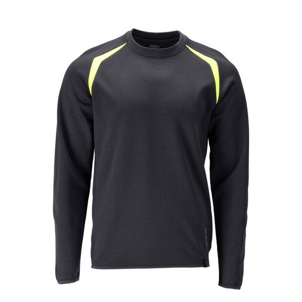 Mascot Sweatshirt Schwarzblau/Hi-vis Gelb, 3XL