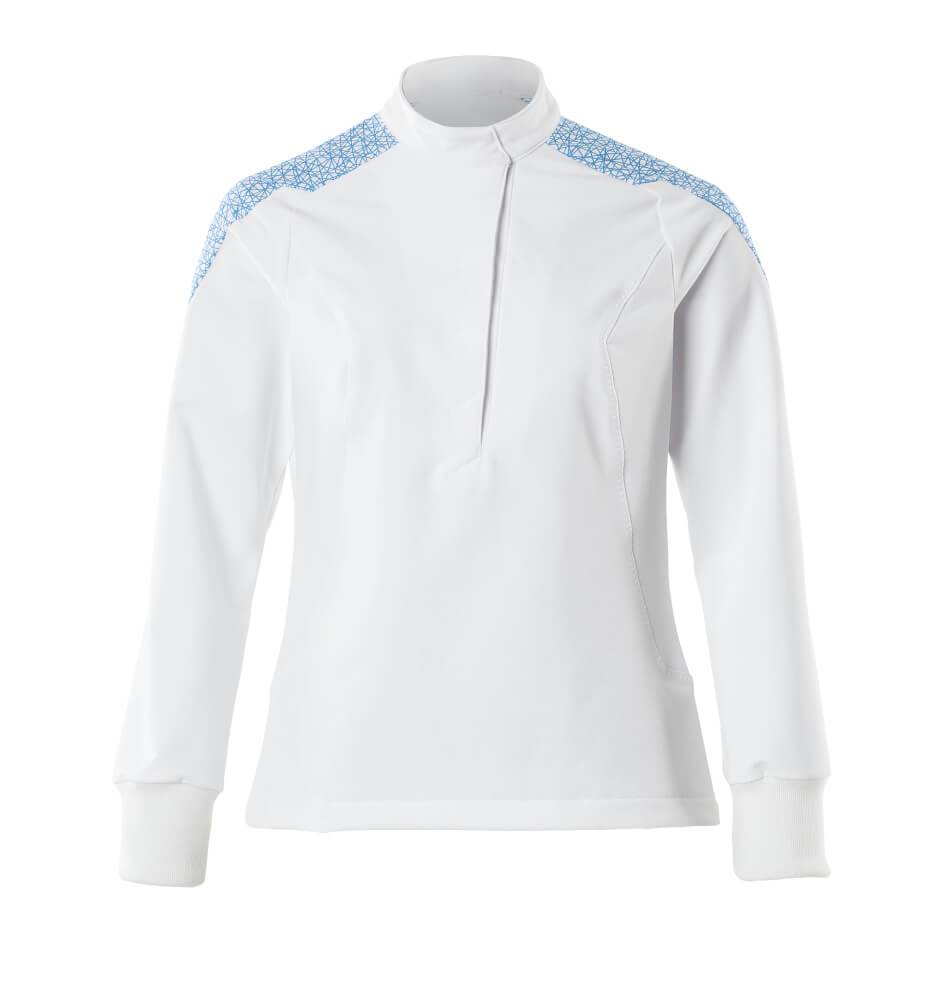 Mascot Schlupfkasack Weiß/Azurblau, XL-0