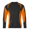 Mascot Sweatshirt Schwarzblau/Hi-vis Orange, 2XL