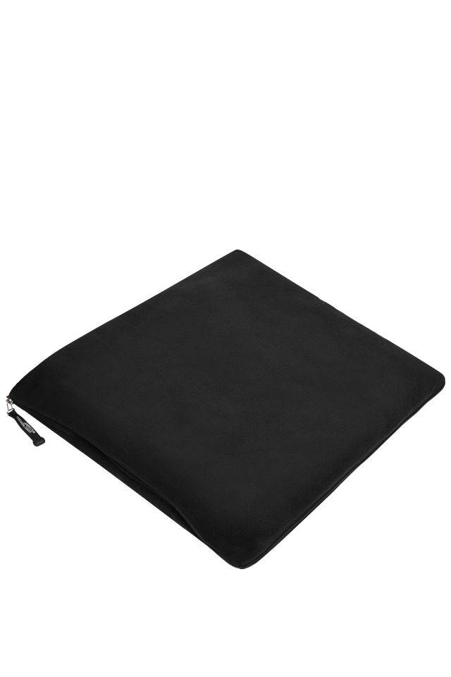 Fleece Blanket Multifunktions-Fleecedecke für Freizeit und Auto schwarz, Gr. one size-0