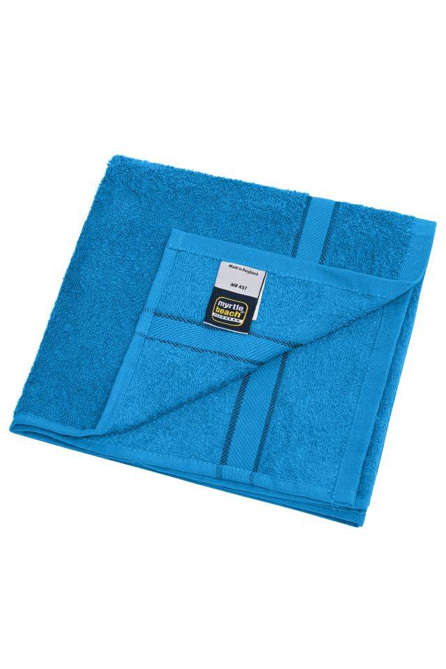 Hand Towel Handtuch im dezenten Design blau, Gr. 50 x 100 cm-0