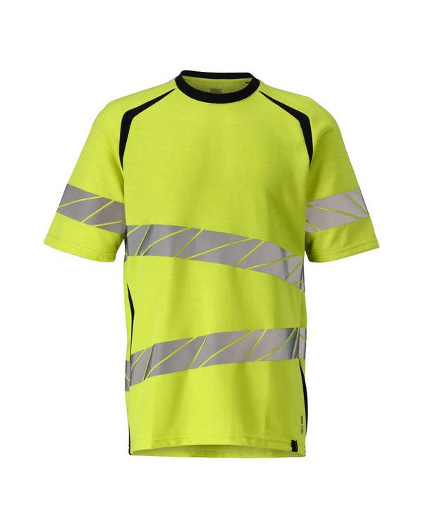 Mascot T-Shirt Hi-vis Gelb/Schwarzblau, XS