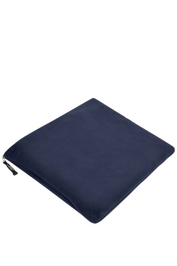 Fleece Blanket Multifunktions-Fleecedecke für Freizeit und Auto blau, Gr. one size