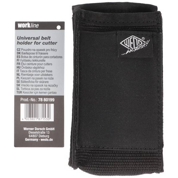 Universal-Gürteltasche für Cutter, strapazierfähiges Polyestergewebe, mit Clip zur einfachen Befestigung am Gürtel...